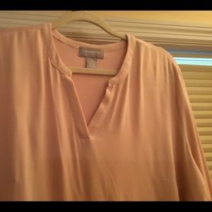 Liz Claiborne pink tunic size medium